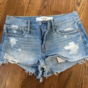 Abercrombie jean shorts